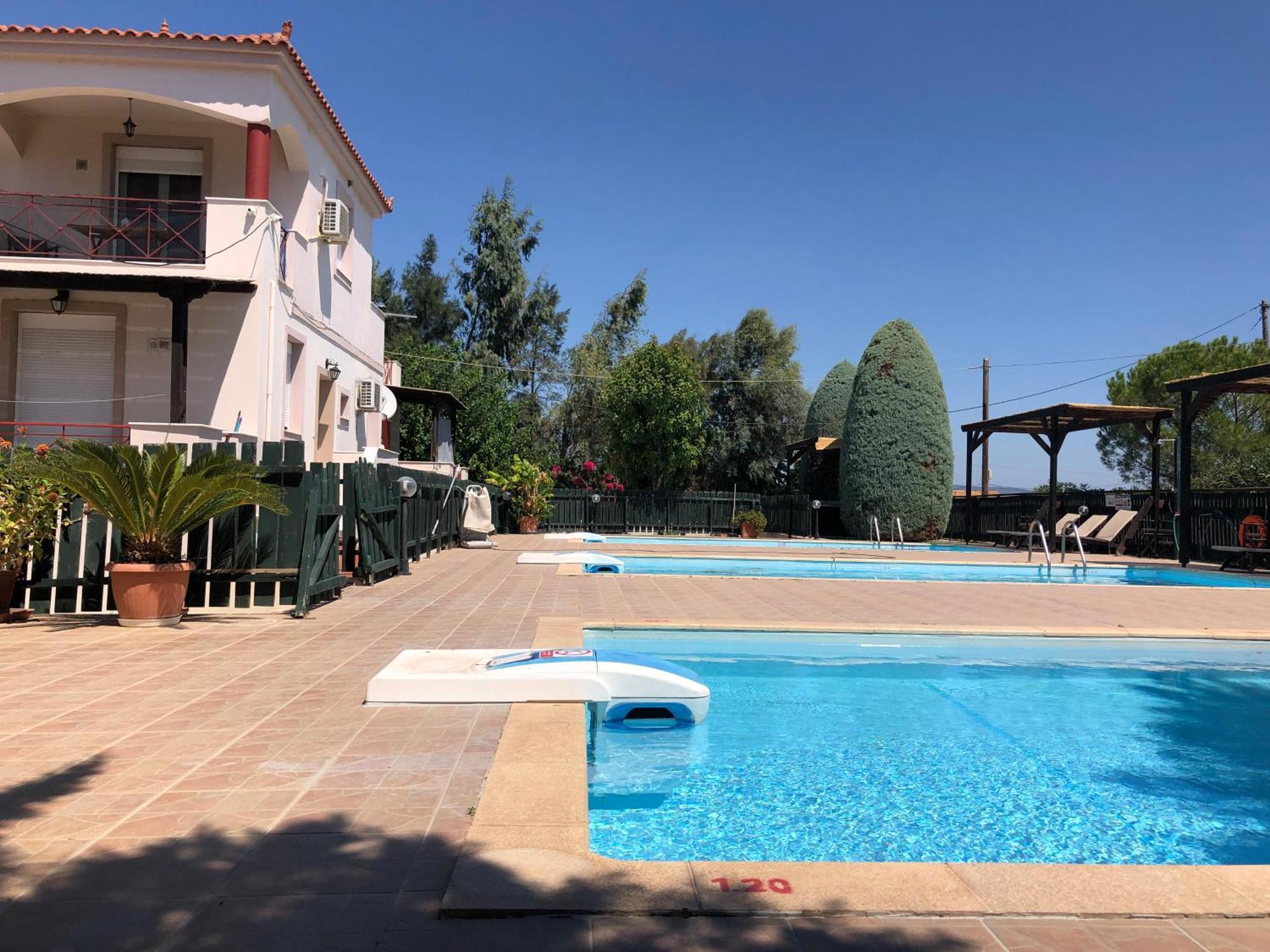 Ilyda Residence Apts Skala Kallonis Esterno foto
