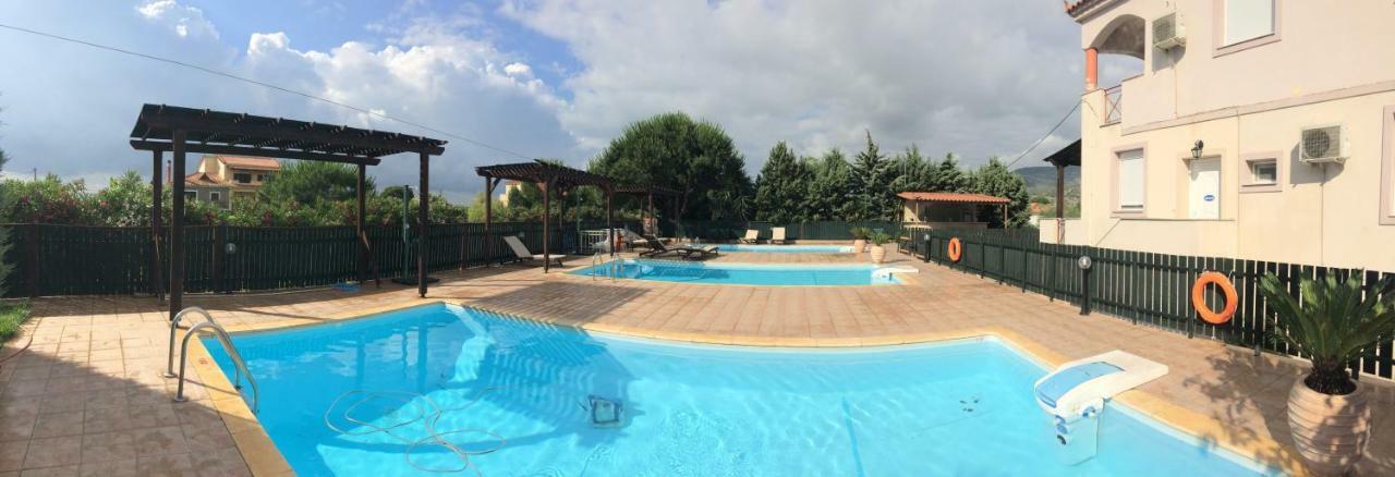 Ilyda Residence Apts Skala Kallonis Esterno foto
